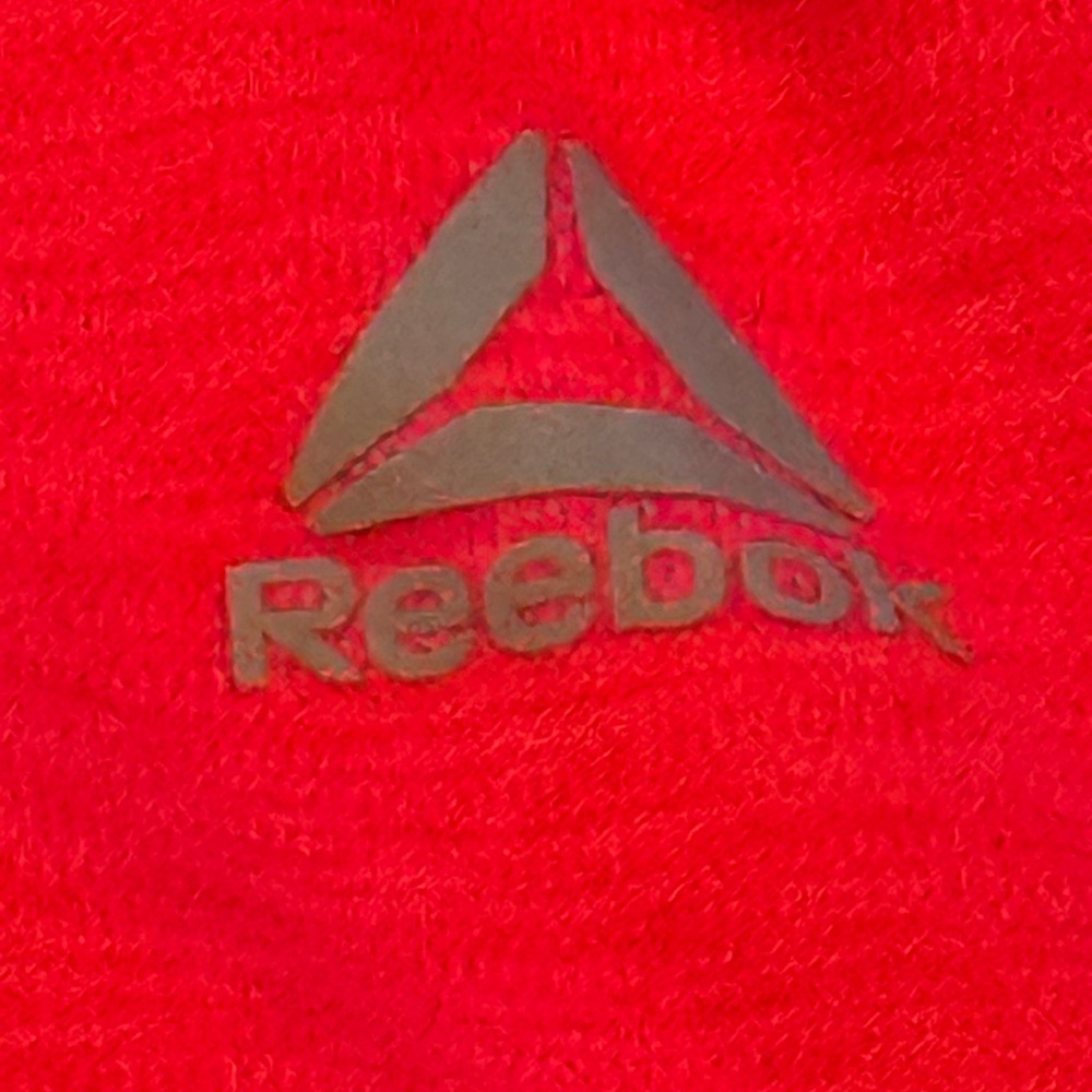 Reebok Red Short Sleeve Tee